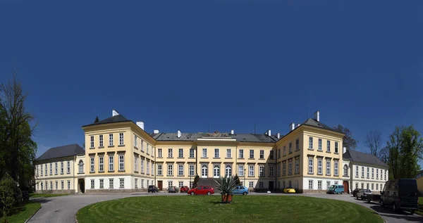 New Chateau Town Nove Hrady Southern Bohemia Czech Republic — Zdjęcie stockowe