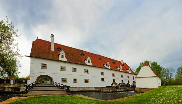 Gamla Renässansen Vattenkvarn Slup National Cultural Monument Tjeckien — Stockfoto