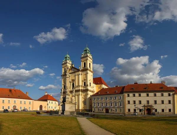 Early Baroque Century Church Assumption Virgin Mary Valtice Czech Republic — Stock fotografie