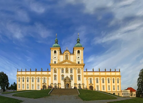 Basilique Mineure Visitation Vierge Marie Sur Colline Sainte Près Olomouc — Photo