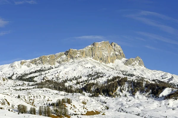 Mountain Settsass 2561 Val Badia Dolomites Italy — 스톡 사진