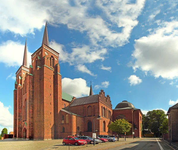 Catedral Roskilde Dinamarca Patrimonio Humanidad Por Unesco — Foto de Stock