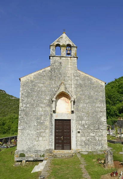 Eglise Sainte Marie Santé Près Château Dvigrad Croatie Péninsule Istrie — Photo