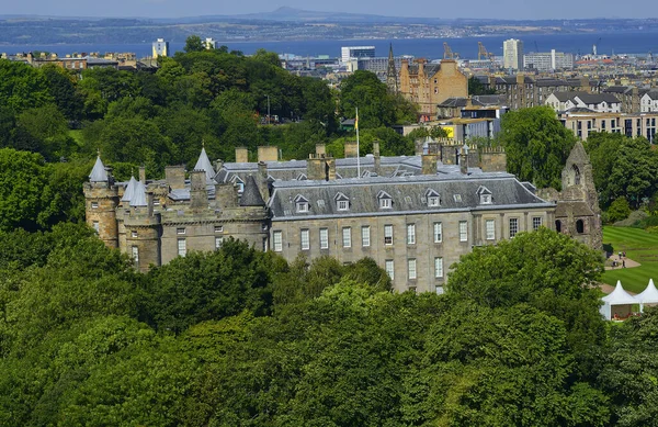 Palace Holyroodhouse Residence Queen Edinburgh Scotland United Kingdom Edinburgh Unesco — Stock Photo, Image