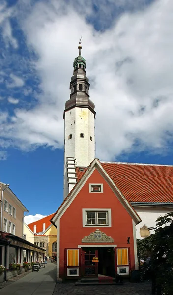 Óváros Tallinn Észtország Unesco Világörökség Része — Stock Fotó