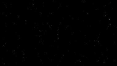 Parıldayan yıldızlar gece arkaplanlı hareketli grafikler