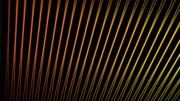 Сияющие Полосы Графика Движения Шаблона Ночным Фоном — стоковое видео