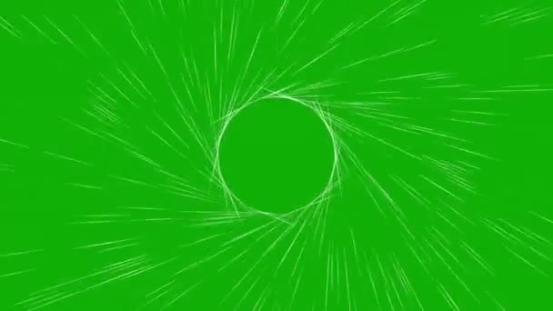 Magic Portál Mozgás Grafika Zöld Képernyő Háttér — Stock videók