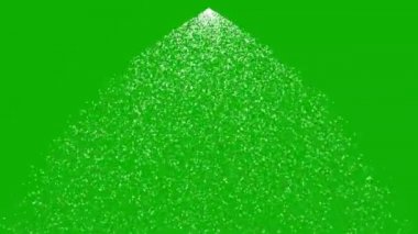 Yeşil ekran arkaplanlı su püskürtme hareketi grafikleri