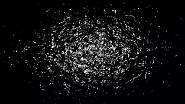 Gece Arkaplanlı Dalgaları Grafikleri — Stok video