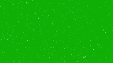 Yeşil ekran arkaplanlı uzay hareketi grafikleri