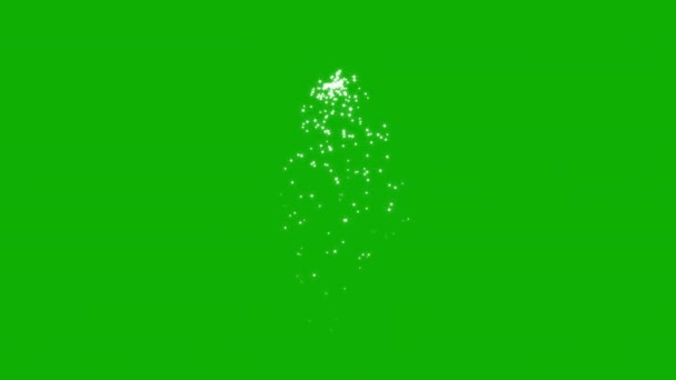 Welding Sparks Motion Graphics Green Screen Background — Video