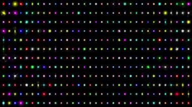 Shining color sparks pattern motion graphics with night background
