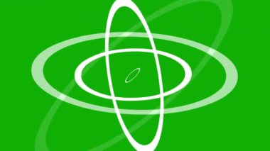 Yeşil ekran arka planına sahip hareket grafikleri genişletiliyor