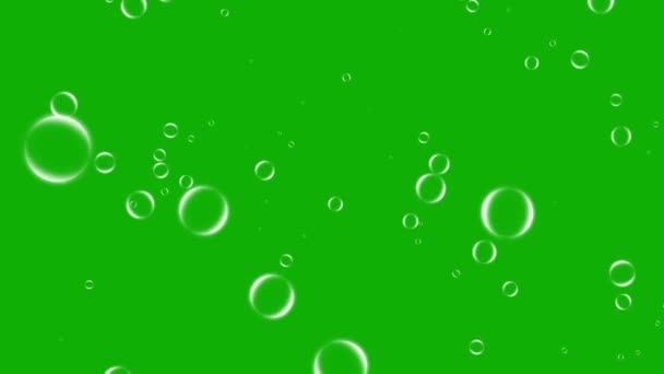 Girando Expandiendo Círculos Gráficos Movimiento Con Fondo Pantalla Verde — Vídeo de stock