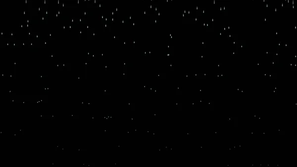 Падаючі Краплі Дощу Простим Чорним Тлом — стокове фото