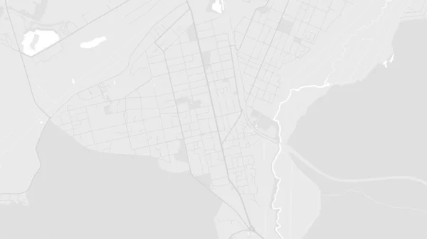 Branco Cinza Claro Irpin Cidade Área Vetorial Fundo Mapa Estradas — Vetor de Stock