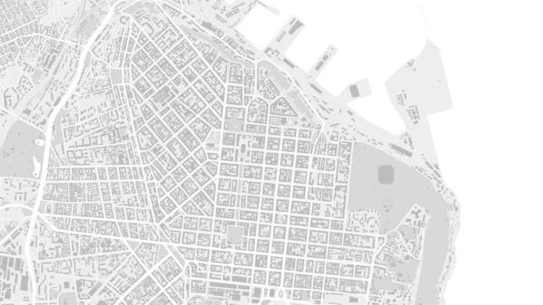 Weiß Und Hellgrau Odessa City Vektor Hintergrundkarte Odessa Straßen Und — Stockvektor