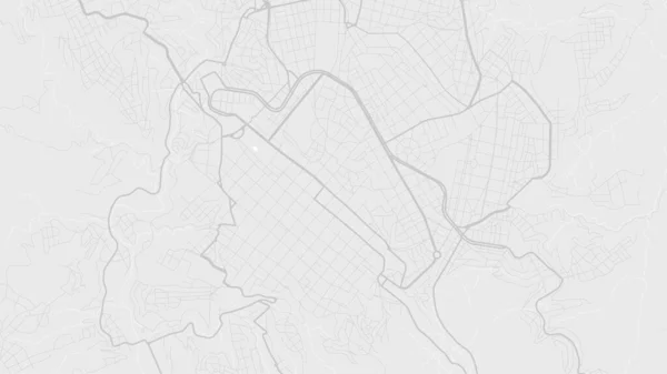 Branco Cinza Claro Sucre Cidade Área Vetorial Fundo Mapa Estradas — Vetor de Stock