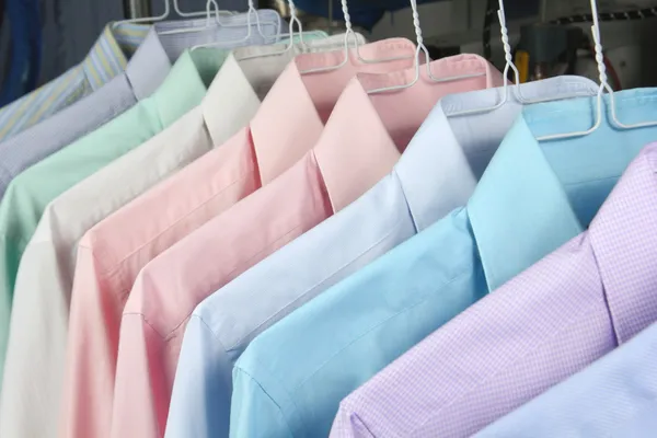 Ironed shirts — 图库照片