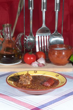 Estofado de lentejas