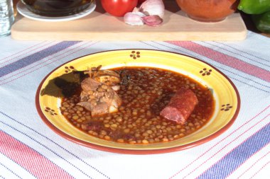 Estofado de lentejas