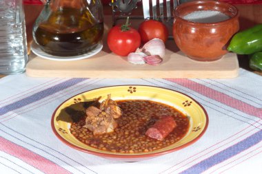 Estofado de lentejas