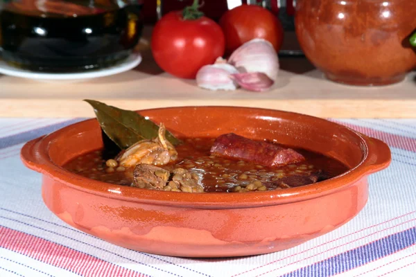 Pottage karışıklık — Stok fotoğraf