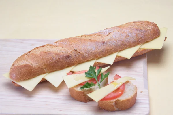 Bocadillo med de queso — Stockfoto