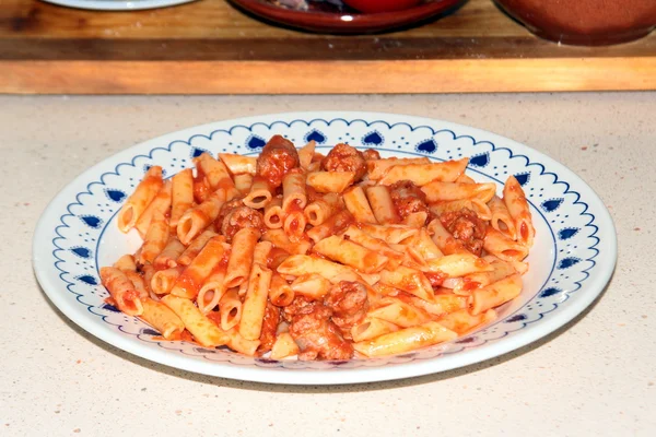 Plato de macarrones