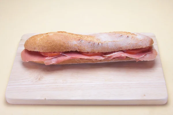 Bocadillo med de Jamón — Stockfoto