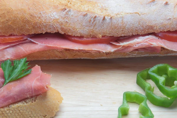 Bocadillo de jamon — Photo