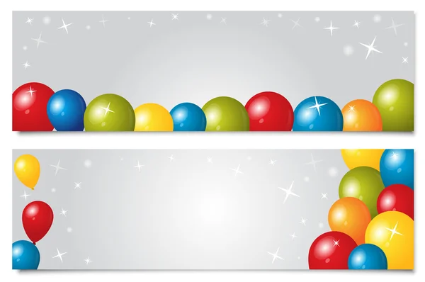 Balonlu afiş kümesi