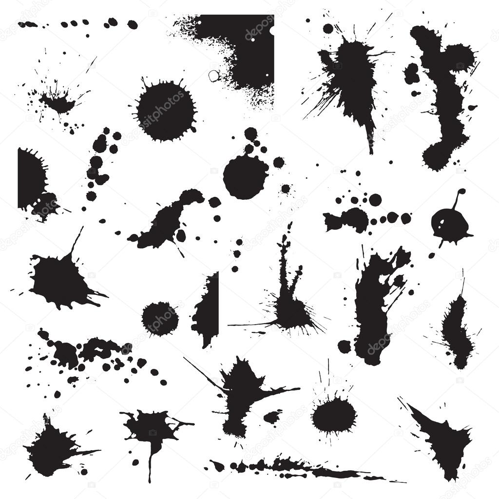 Set of blots