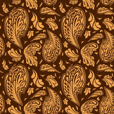 çiçek süsleme ile zarif seamless modeli