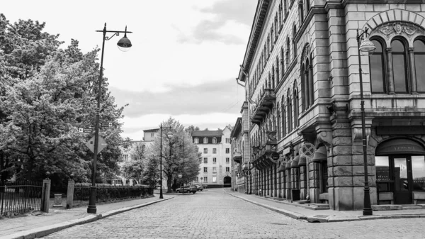 Ζωή Και Άνθρωποι Της Πόλης Vyborg Περιοχή Του Λένινγκραντ — Φωτογραφία Αρχείου