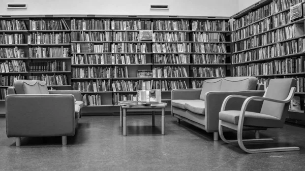 Library Alvar Aalto City Vyborg Leningrad Region — Stockfoto