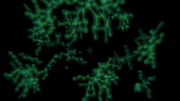 Yayılan virüs ve hastalık animasyon — Stok video
