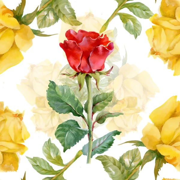 Roses  pattern — Stock Photo, Image