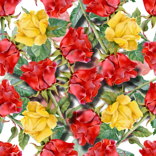 Roses seamless pattern — Stock Photo, Image