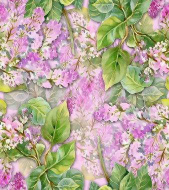 Leylak çiçekleri arka plan