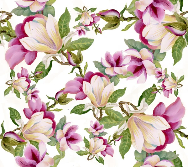 Renkli çiçek desenli — Stok fotoğraf