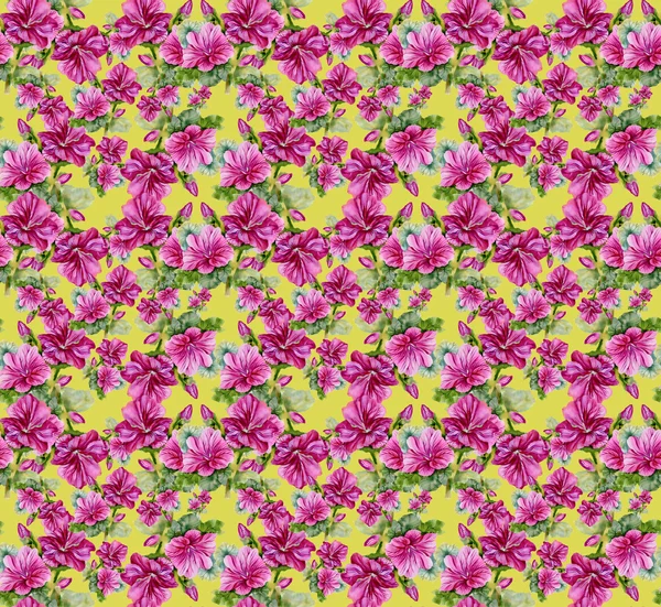 Colorful floral seamless pattern