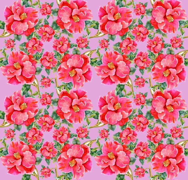 Colorful floral seamless pattern — Stock Photo, Image