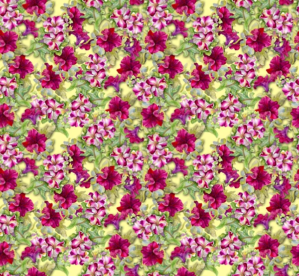 Colorful floral seamless pattern — Stock Photo, Image