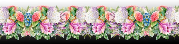Aquarell Blume Hintergrund — Stockfoto