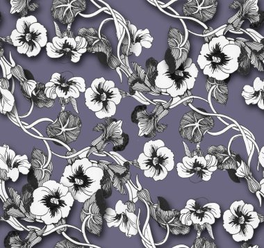 Petunya çiçek arka plan.