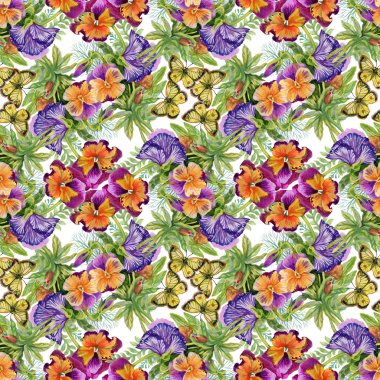 Kelebekler ile Hercai Menekşe