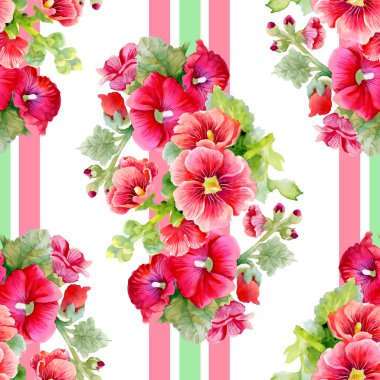 Vintage mallows seamless modeli