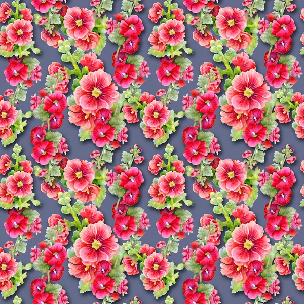 Mallows seamless pattern — Stock Photo, Image